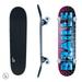 Braille Skateboarding - Retro Black & Pink 31â€� x 7.75â€� Complete Skateboard with 7-Ply Maple Deck and Abec-7 bearings