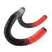 Dido 2Pieces/Box Bike Handlebar Wraps Anti-slip Elastic Bicycle Tape Self Adhesive Lightweight Cycling Riding Protection Belt Red