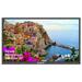 SYLVOX 43 inch Outdoor TV for Partial Sun 1000 Nits 4K UHD IP55 Waterproof TV Outdoor Smart TV Support Bluetooth & Wi-Fi (Deck Series)