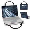 Lenovo ThinkPad 13X Gen 2 Laptop Sleeve Leather Laptop Case for Lenovo ThinkPad 13X Gen 2 with Accessories Bag Handle (Blue)