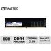 Timetec Extreme Performance Hynix IC 8GB DDR4 3200MHz PC4-25600 CL16 1.35V Unbuffered Non-ECC Single Rank Designed for Gaming and High-Performance Compatible with AMD and Intel Desktop Memory (8GB)