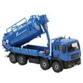 Ccdes 1:50 Sanitation Truck Car Model Alloy Garbage Recycling Water Tanker Model Toy For Kids Gift Sanitation Truck Tanker Model Water Tanker Model Toy