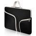 Crowdstage Laptop Sleeve Bag Laptop Carrying Bag Notebook Ultrabook Bag Tablet Cover For 11.6-12.3 Inch Computers Black