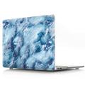 Case for MacBook Pro Retina 15 (2012-2015 Models: A1398) Hard Shell Case with Keyboard Cover [Marble Series - Blue]