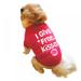 Savlot Small Dog Shirt Clothes Pet Tee T-shirt Cat Cool Funny Cotton Apparel Puppy Girl Chihuahua