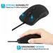 USB Optical Heated Computer Mouse All Surface Heat Palm Warm Mouse 6 Buttons Wired Heating Mouse