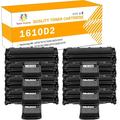 Toner H-Party 8-Pack Compatible Toner Cartridge for Samsung ML-1610D2 ML-1610 ML-1610R ML-1615 ML-1620 ML-1625 ML-1625R Printers Ink 8x Black