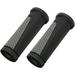 NOGIS Bike Handlebar Grips Short Mini Bicycle Handlebar Grips Two-Color Rubber Bike Grips Fit Many Standard Bikes 2PCS 90MM Length