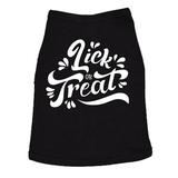 Dog Shirt Lick Or Treat Funny Halloween Trick Or Treat Tee For Family Pet