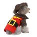 Shulemin Pet Winter Clothes Prince Knight Fire Suit Cosplay Funny Coat Dress Up Small Dogs Christmas Halloween Costume Pet Supplies