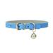 JANDEL Dog PU Collar for Small Large Dogs PU Leather Dog Collar Cat Puppy Pet Collar Lake Blue XS
