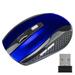 Wireless Gaming Mouse Adjustable DPI 2.4G 6 Buttons Optical Mouse for Laptop Notebook PC Blue