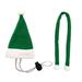 60% Off Clear! SUWHWEA Christmas Hat With Elastic Lock Red Green Small Hat Scarf Red White Red Green Bib Pet Supplies on Clearance Fall Savings in Season