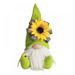 Creative Doll Dwarf Cute Sunflower Bee Elf Goblin for World Bee Day Home Decor Birthday Easter Gift