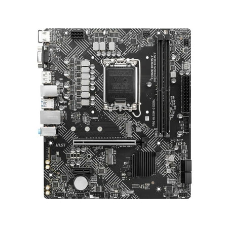 MSI H610M-G DDR4 Desktop Motherboard - Intel H610 Chipset - Socket LGA-1700 - Micro ATX (proh610m-gddr4)