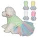 Visland Dog Dresses for Small Dogs Summer Cute Princess Dress Pet Skirt Apparel Puppy Clothes Costume TulleCat Dress Outfits