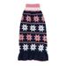 Pet Dog Clothes Winter Warm Pet Dogs Sweater Dress Clothing For Chihuahua Pug Pet Puppy Dog Knitting Skirt Pet Dog Apparel Blue M