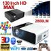 Support HD 1080P Mini Projector 2800LM LED Android Projector Video Home Cinema 3D HDMI Movie Game Projector Home Theater