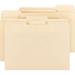 Business Source-1PK Business Source 1/3 Tab Cut Letter Recycled Top Tab File Folder - 8 1/2 X 11 - 3/4 Expansion - To