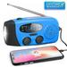 Leonard 1PCS Portable Emergency Radio/ Portable Fm Radio/ Solar Power Generators/ Solar Power Weather Radio/ Solar Charger for Cell Phone Weather/ Emergency Flashlights/ Survival Kits