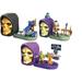 Mega Construx Skeletor Skull He-Man Jet Sled Trap Jaw Laser Cannon & Fisto Cliff Climber Set of 3