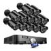 ANNKE Video Surveillance Kit 16 Channel 5-in-1 DVR with 4TB Hard Drive 12pcs Wired 1080p HD Indoor Outdoor Cameras with IR Night Vision