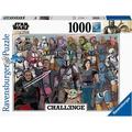 Ravensburger Puzzle 16770 - Star Wars Challenge Puzzle Baby Yoda - 1000 piece puzzle for adults and children from 14 years puzzle motif with characters from The Mandalorian