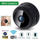 Mini Camera with Audio Wireless WiFi Hidden Mini Camera 1080P HD Home Security Cams with Cell Phone App(iOS/Android) Portable Tiny Nanny Cam with IR Night Vision Car Surveillance Camera