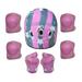 7pcs Baby Boy Girl Ice Hockey Jersey Ski Helmet Arm Elbow Knee Protector Set For Skating Skateboard