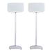 Sonos Five Wireless Speaker for Streaming Music with Sanus Wireless Speaker Stand - Pair (White)