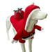Christmas Dog Costume Cosplay Send a Gift Costume Outfit Soft for Christmas Cosplay Parties