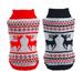 Reindeer Dog Sweaters Pet Dog Holiday Christmas Clothes Pet Cat Winter Knitwear Warm Clothes For Small Middle Large Dog Costumes