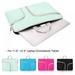 For MacBook 12.3â€� 11.6â€� Laptop Sleeve Case Carry Bag Universal Laptop Bag Case For MacBook Samsung Chromebook HP Acer Lenovo Google DELL Asusï¼ˆLightBlueï¼‰