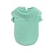 YUEHAO Pet Supplies New winter pet clothes shawl collar sweater cute pet clothes 1pc Green