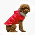 Forzero Warm Dog Hooded Trench Coat Windproof Parka Jacket for Cold Weater