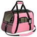 SHCKE Soft-Sided Pet Travel Carrier Airline Approved Dog Cat Carrier for Medium Puppy and Cats