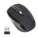 2.4GHz Wireless Mouse Adjustable DPI Mouse 6 Buttons Optical Gaming Mouse Gamer Wireless Mice with USB Receiver for Computer PC (Black)