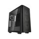 DeepCool CK560 Mid-Tower ATX Case Airflow Front Panel Full-Size Tempered Glass Window 3x 120mm ARGB Fans 1x 140mm Fan E-ATX Motherboard Support Front I/O USB Type-C Black