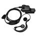 HQRP G Shape Earpiece Headset PTT Mic for Motorola GP900 GP1200 GP9000 MT2000 MTS2000