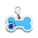 XWQ Dog Tag Bone Shape Decor Accessories Engravable Shiny Pet Dog ID Tag for Puppy