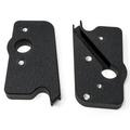 Wet Sounds Refurbished ADPMalibuG3Single-B Black Malibu G3 Speaker mounts - For One Pair Of Speakers