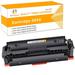 055H 055 Toner Cartridge WITH-CHIP Compatible for Canon 055 055H High Yield Color imageCLASS MF743Cdw MF741Cdw MF745Cdw MF746Cdw LBP664Cdw Printer Ink (Yellow 1-Pack)
