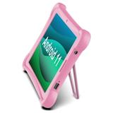 Visual Land Prestige Elite 10QH 10.1 HD IPS Android 11 Quad-Core Tablet 128GB Storage 2GB RAM with Protective Case â€“ Pink