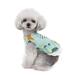 BT Bear Pet Clothes Summer Dog Princess Dress Cool Fruit Tutu Skirt Wedding Party Costume for Puppy Small Dog (XL Green)