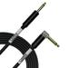 4 Castline Gold 1/4 TS to 1/4 TS Right Angle Speaker Cable Mogami 3082