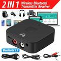 NFC Bluetooth Receiver Wireless 3.5mm Jack Bluetooth 5.0 Receiver AUX NFC to 2 RCA Audio Stereo Adapter