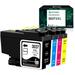 Greenjob Ink Cartridges Compatible for Brother LC3037 LC 3037 LC-3037 Work with Brother MFC-J6945DW MFC-J5845DW XL MFC-J5945DW MFC-J6545DW Printer (4 Pack)