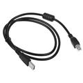 PwrON Compatible USB Cable Cord Lead Replacement for Zebra Eltron P520 P520I P520C P520CM P420 P420i P420C ID Card Thermal Printer P520I-0000U-IDO P520C-DM10U