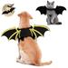 Cheers.US Dog Bat Wings Halloween Costumes for Dogs Pet Costume Bat Wings for Dogs with Dog Leash Pet Bat Wings
