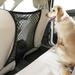 Dog Car Barrier Dog Net for Car Between Seats Pet Net Barrier Front Seat Car Mesh Barrier Back Seat Universal Stretchy Car